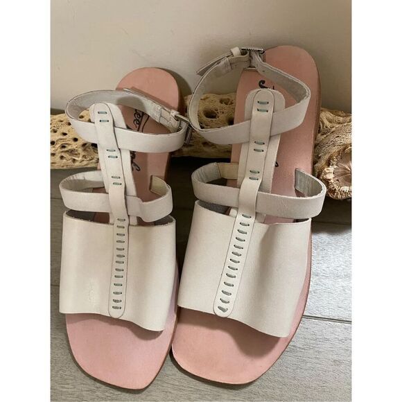 New Free  People Vacation Day Wrap Sandals Size 37.5 - Picture 5 of 8